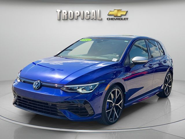 Blue 2024 Volkswagen Golf R 4Motion Hatchback All-Wheel Drive 7-Speed Dual Clutch