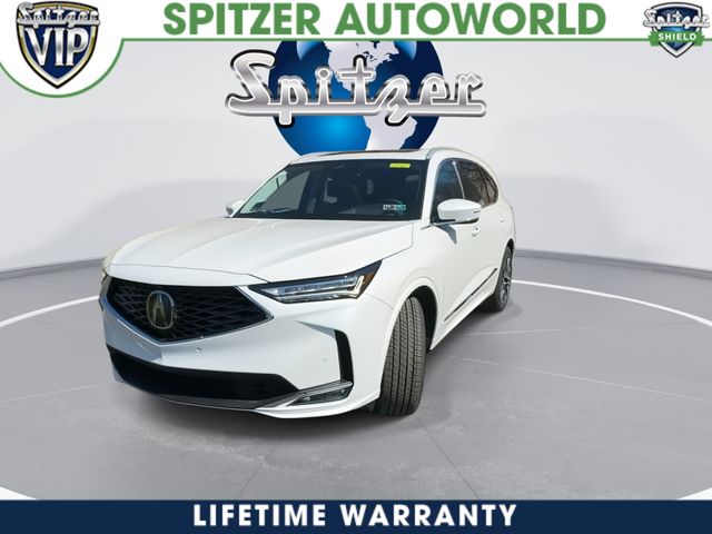 2026 Acura MDX Advance Package White at Spitzer Acura
