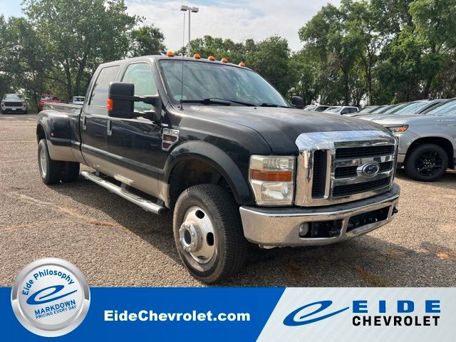 Black 2008 Ford F-350 Super Duty Pickup Truck 5-Speed Automatic Overdrive