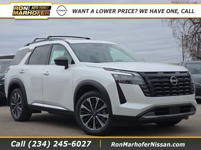 Everest White Pearl Tricoat 2026 Nissan Pathfinder SUV / Crossover All-Wheel Drive 9-Speed Automatic