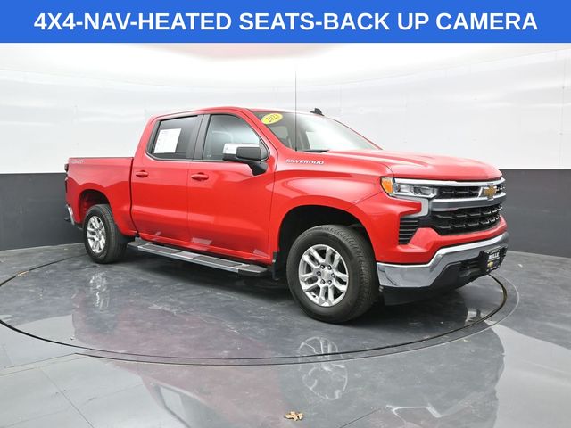 Red Hot 2023 Chevrolet Silverado 1500 Pickup Truck Four-Wheel Drive 8-Speed Automatic