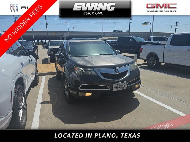 Polished Metal Metallic 2011 Acura MDX SUV / Crossover All-Wheel Drive 6-Speed Automatic