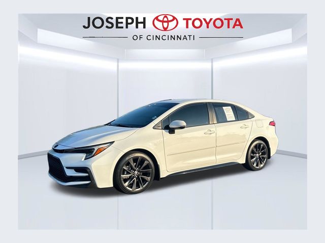 Ice 2023 Toyota Corolla Sedan Front-Wheel Drive Continuously Variable Transmission