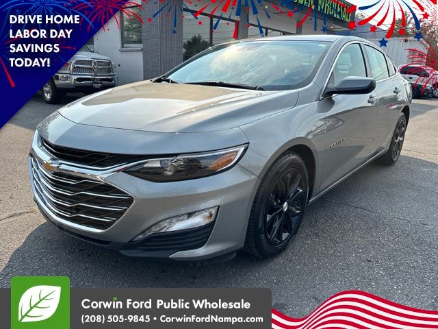 Sterling Gray Metallic 2024 Chevrolet Malibu Sedan Front-Wheel Drive Continuously Variable Transmission
