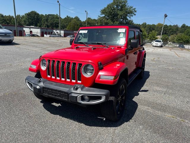 Firecracker Red Clearcoat 2021 Jeep Wrangler 4xe SUV / Crossover Four-Wheel Drive 8-Speed Automatic