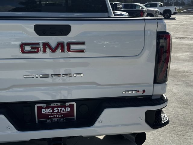 2026 GMC Sierra 2500HD AT4 White at Wharton Chevrolet GMC