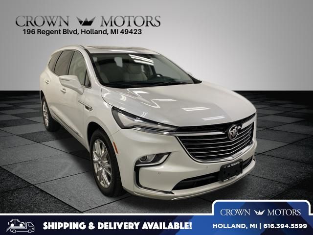 White Frost 2023 Buick Enclave SUV / Crossover Four-Wheel Drive 9-Speed Automatic