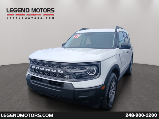 Oxford White 2025 Ford Bronco Sport Big Bend AWD SUV / Crossover All-Wheel Drive 8-Speed Automatic