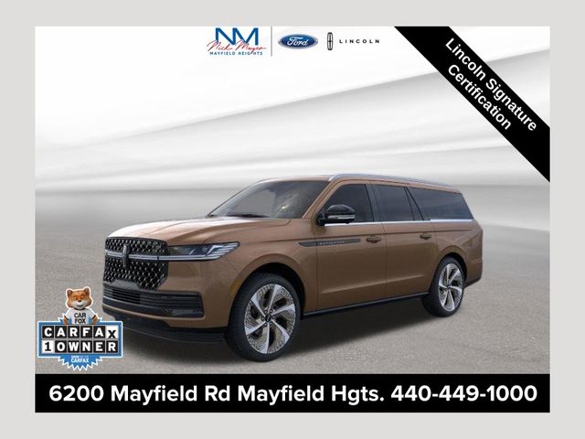 Red (Copper Metallic) 2025 Lincoln Navigator L Black Label 4WD SUV / Crossover Four-Wheel Drive Automatic