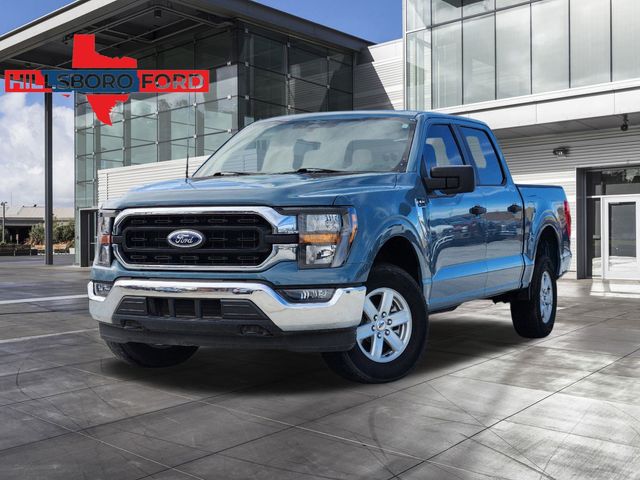 2023 Blue Ford F-150 XLT Truck