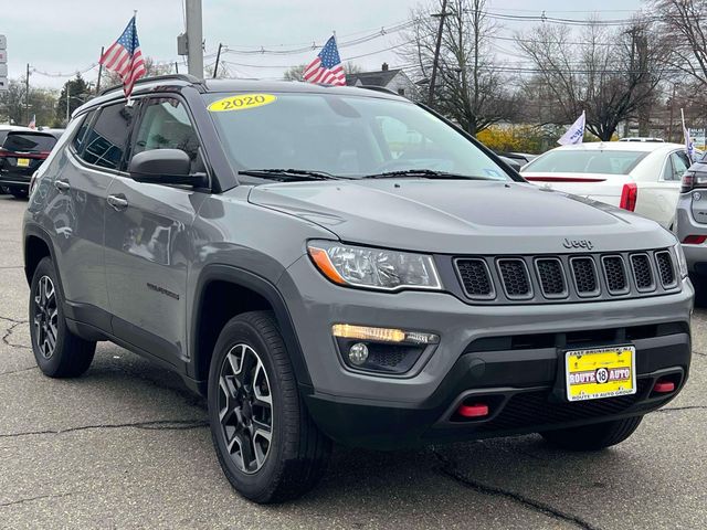 Sting-Gray Clearcoat 2020 Jeep Compass Trailhawk 4WD SUV / Crossover Four-Wheel Drive 9-Speed Automatic