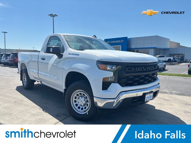 Summit White 2026 Chevrolet Silverado 1500 Pickup Truck Four-Wheel Drive Automatic