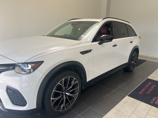 2025 Mazda CX-70 PHEV Premium Plus White at Parkway Family Mazda