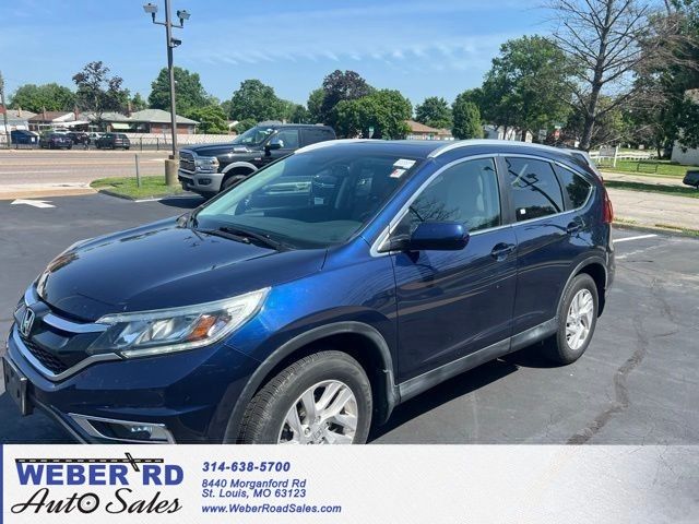 Black (Obsidian Blue Pearl) 2015 Honda CR-V EX-L AWD SUV / Crossover All-Wheel Drive Continuously Variable Transmission
