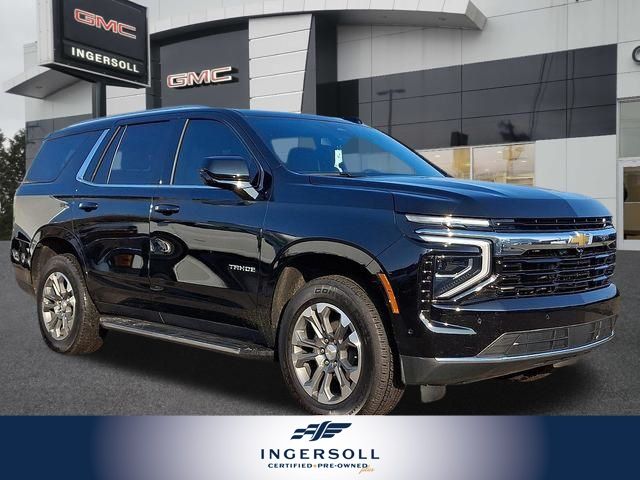 Black 2025 Chevrolet Tahoe LS 4WD SUV / Crossover Four-Wheel Drive