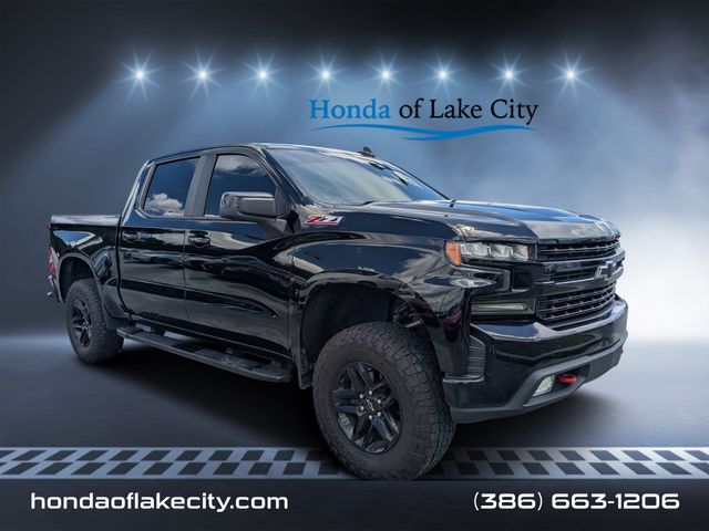 Black 2019 Chevrolet Silverado 1500 Pickup Truck Four-Wheel Drive 8-Speed Automatic