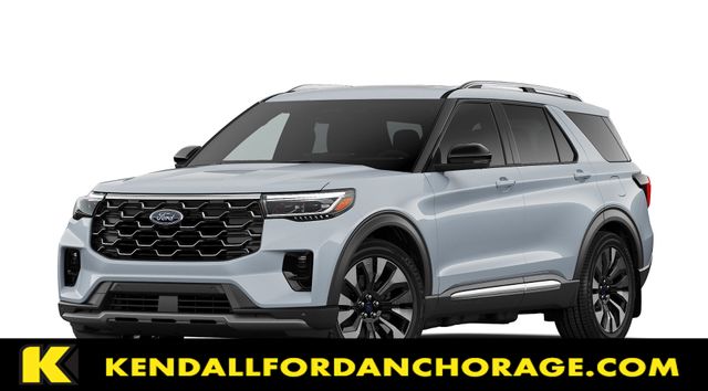 White 2026 Ford Explorer SUV / Crossover All-Wheel Drive Automatic