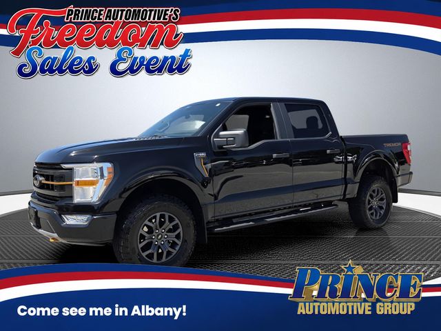 Atlas Blue Metallic 2022 Ford F-150 Tremor SuperCrew 4WD Pickup Truck Four-Wheel Drive Automatic