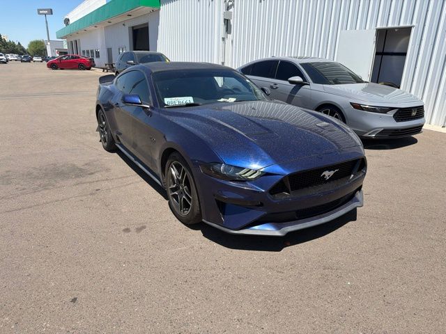 Kona Blue Metallic 2020 Ford Mustang Coupe Rear-Wheel Drive Automatic