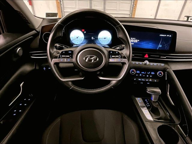 2023 Hyundai Elantra SEL Black at Klick Lewis Buick Chevrolet