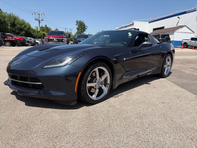 Night Race Blue Metallic 2014 Chevrolet Corvette Coupe Rear-Wheel Drive 6-Speed Automatic