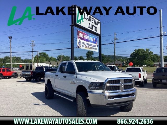 Bright White Clearcoat 2016 RAM 2500 Tradesman Crew Cab 4WD Pickup Truck Four-Wheel Drive 6-Speed Automatic