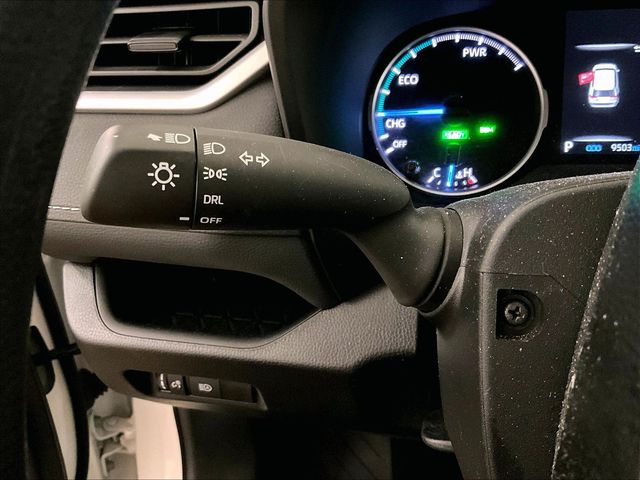 2021 Toyota RAV4 Hybrid LE White at Phil Fitts Ford