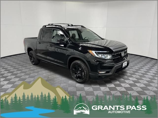 Crystal Black Pearl 2026 Honda Ridgeline Black Edition AWD Pickup Truck All-Wheel Drive 9-Speed Automatic