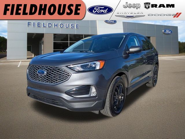 Carbonized Gray Metallic 2023 Ford Edge SUV / Crossover All-Wheel Drive 8-Speed Automatic