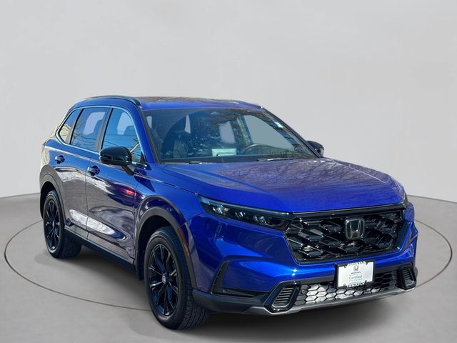 Blue 2025 Honda CR-V Hybrid Sport-L AWD SUV / Crossover All-Wheel Drive Continuously Variable Transmission