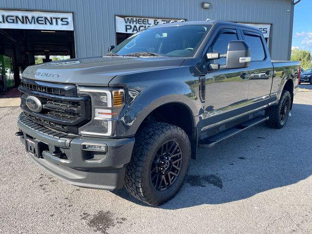 2021 Ford F-250SD Lariat - Gray Metallic exterior view 3