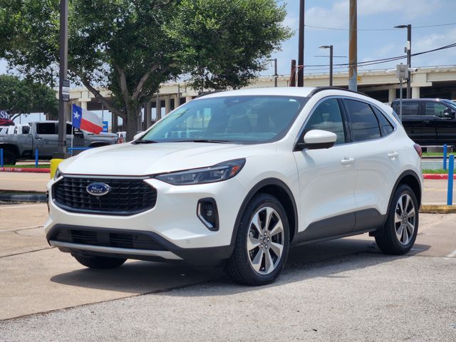 2023 Ford Escape Platinum White at DeMontrond Ford