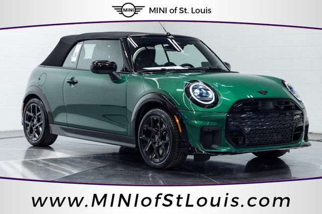 British Racing Green IV Metallic 2026 MINI Cooper Convertible Front-Wheel Drive 7-Speed Automatic