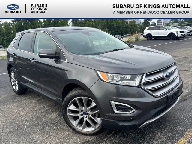 Gray (Magnetic Metallic) 2015 Ford Edge SUV / Crossover All-Wheel Drive 6-Speed Automatic