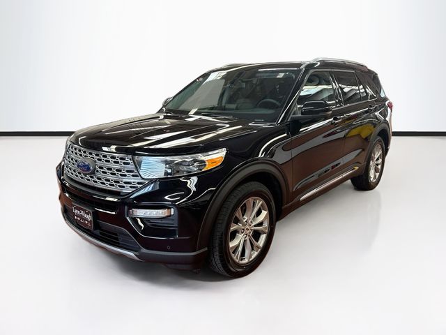 Black Metallic 2023 Ford Explorer SUV / Crossover All-Wheel Drive Automatic