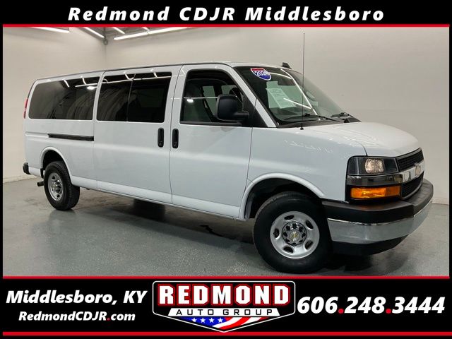 Summit White 2024 Chevrolet Express 3500 LT Extended RWD Van Rear-Wheel Drive 8-Speed Automatic Overdrive