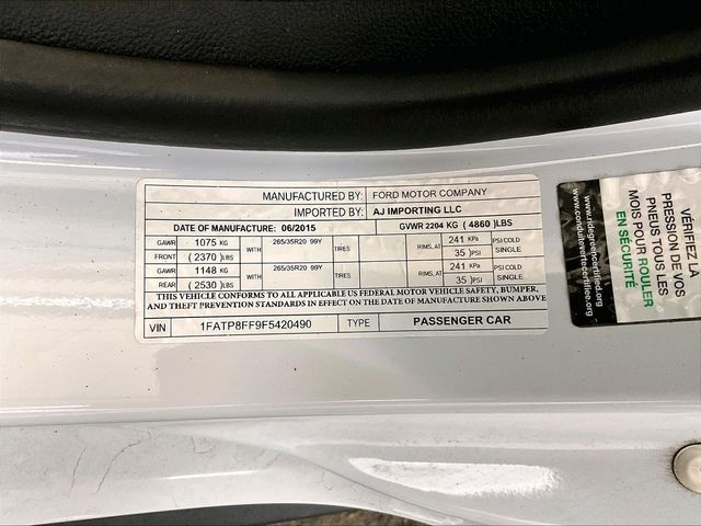 2015 Ford Mustang GT Premium White at Bob Ruth Ford