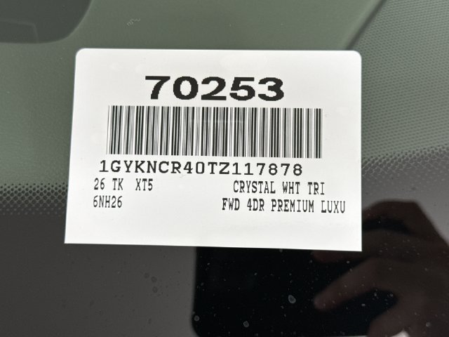 New 2026 Cadillac XT5 SUV