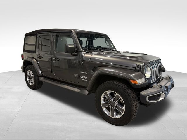 2021 Jeep Wrangler Unlimited Sahara Gray at Stokes Volkswagen