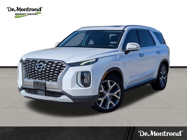 Hyper White 2021 Hyundai Palisade SEL AWD SUV / Crossover All-Wheel Drive 8-Speed Automatic