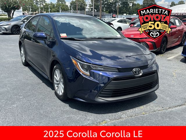 Blueprint 2025 Toyota Corolla Sedan Front-Wheel Drive Continuously Variable Transmission