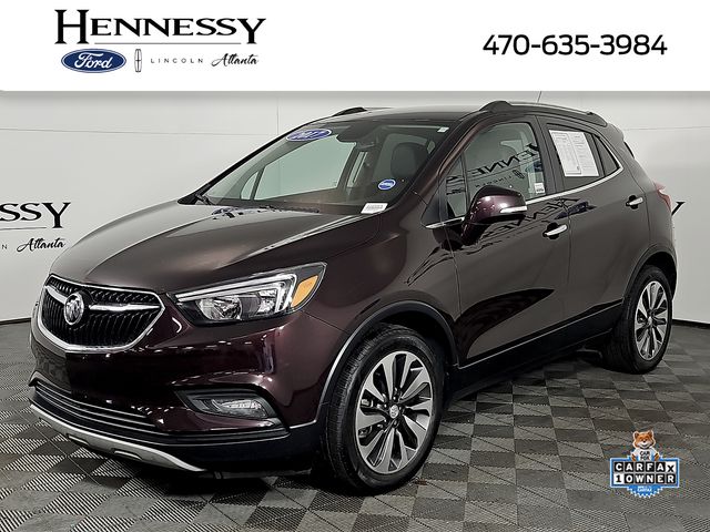 Black Cherry Metallic 2017 Buick Encore Preferred II FWD SUV / Crossover Front-Wheel Drive 6-Speed Automatic Overdrive