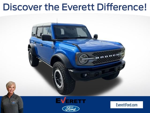 Velocity Blue Metallic 2026 Ford Bronco SUV / Crossover Four-Wheel Drive Automatic