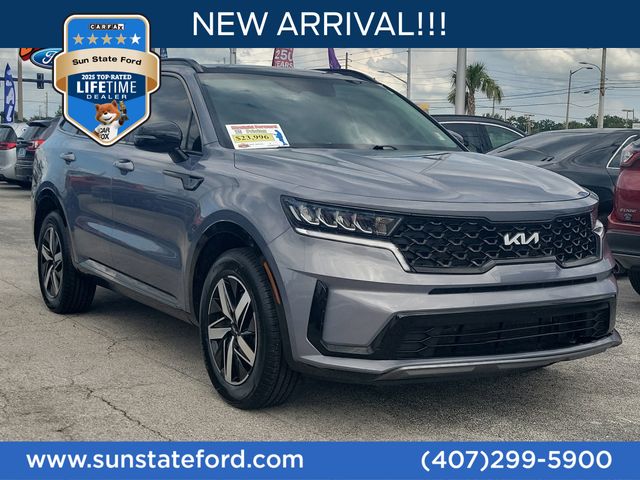 Silver 2022 Kia Sorento SUV / Crossover Front-Wheel Drive 8-Speed Automatic