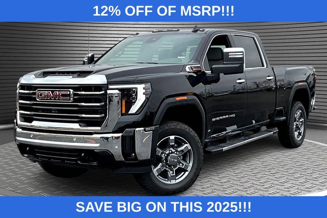 Onyx Black 2025 GMC Sierra 2500HD Pickup Truck Four-Wheel Drive Automatic