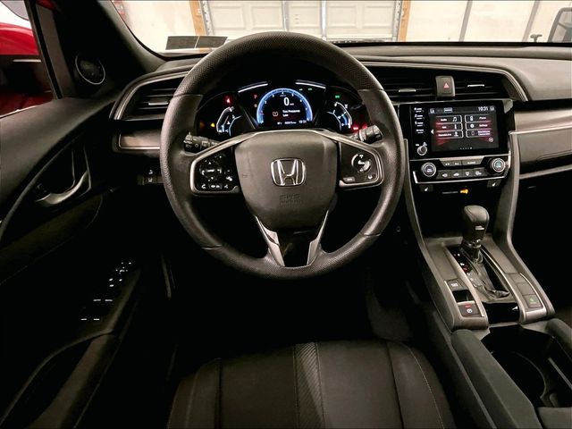 2019 Honda Civic EX Red at Bob Ruth Ford