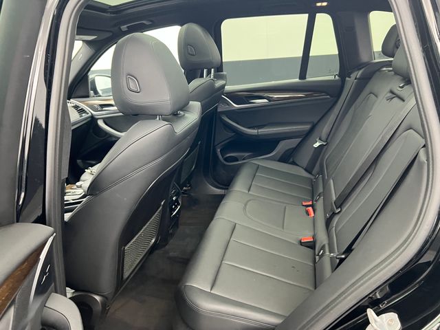 2019 Jet Black BMW X3 sDrive30i RWD SUV