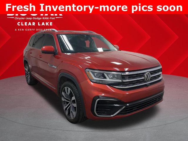 2022 Volkswagen Atlas 3.6L V6 SEL Premium R-Line Red at Wharton Ford