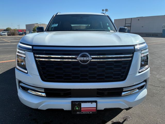 2026 Nissan Armada Platinum Reserve White at McGavock Nissan of Amarillo