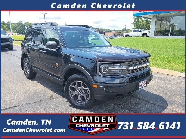 Alto Blue Metallic Tinted Clearcoat 2022 Ford Bronco Sport SUV / Crossover All-Wheel Drive 8-Speed Automatic